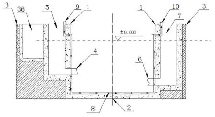 一種適用寒冷地區(qū)帶增溫保溫功能一體化沼氣生產(chǎn)系統(tǒng)