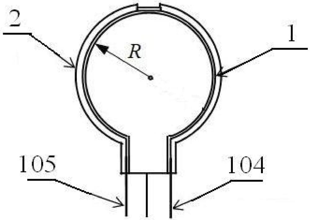 一種雙圓柱結(jié)構(gòu)的PVDF超聲波發(fā)射器